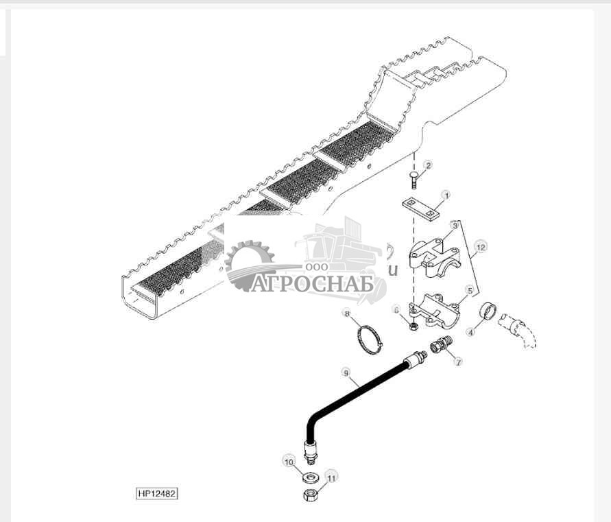 STRAW WALKER BEARING KIT 